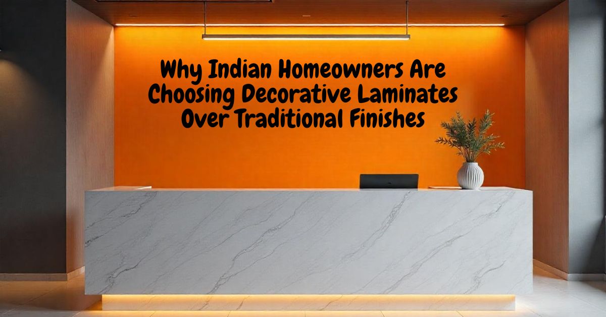 Why Indian Homeowners Are Choosing Decorative Laminates Over Traditional Finishes