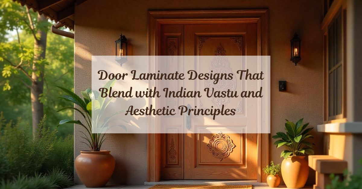 Door Laminate Designs That Blend with Indian Vastu and Aesthetic Principles