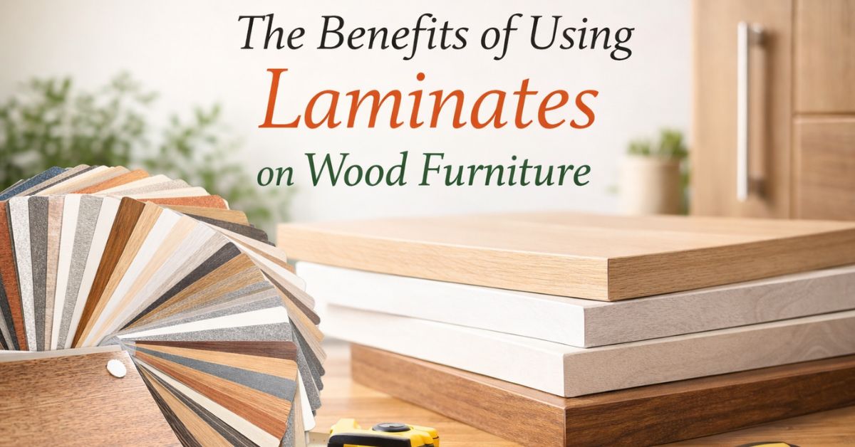 The Benefits of Using Laminates on Wood Furniture