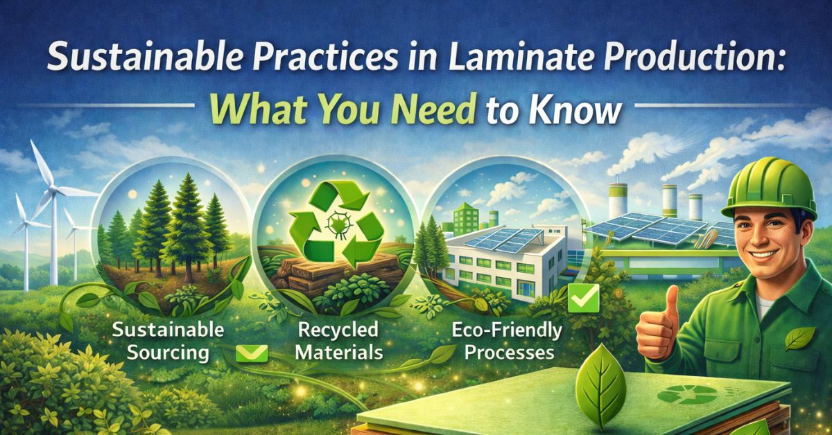 Sustainable Practices in Laminate Production: What You Need to Know