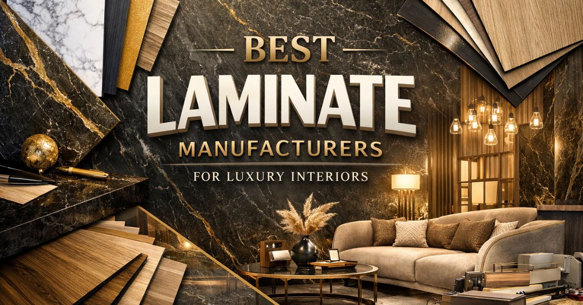 Best Laminate Manufacturers for Luxury Interiors