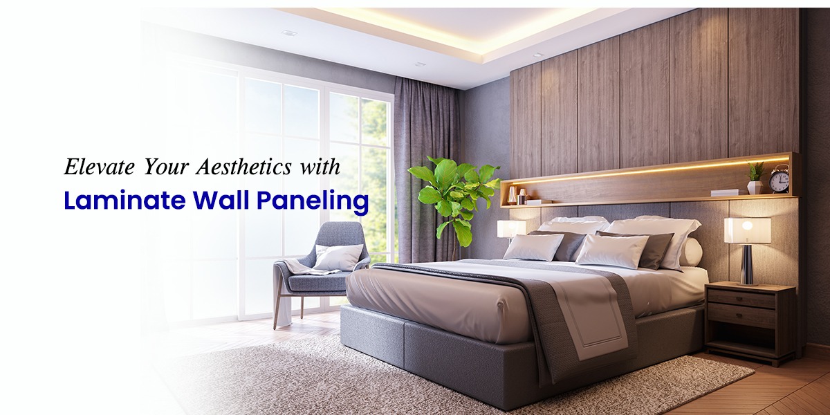 Elevate Your Bedroom's Aesthetics with Laminate Wall Paneling